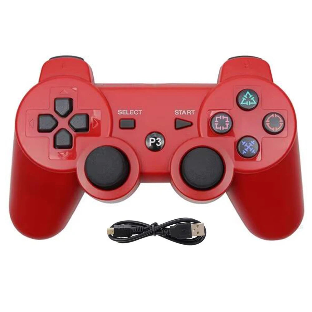 GOMROMBO Game Controller For Playstation 3/PS3/PC/Android Wireless BT Gamepad 6 Axis Gyro Dual Motor Vibration Gaming Joystick