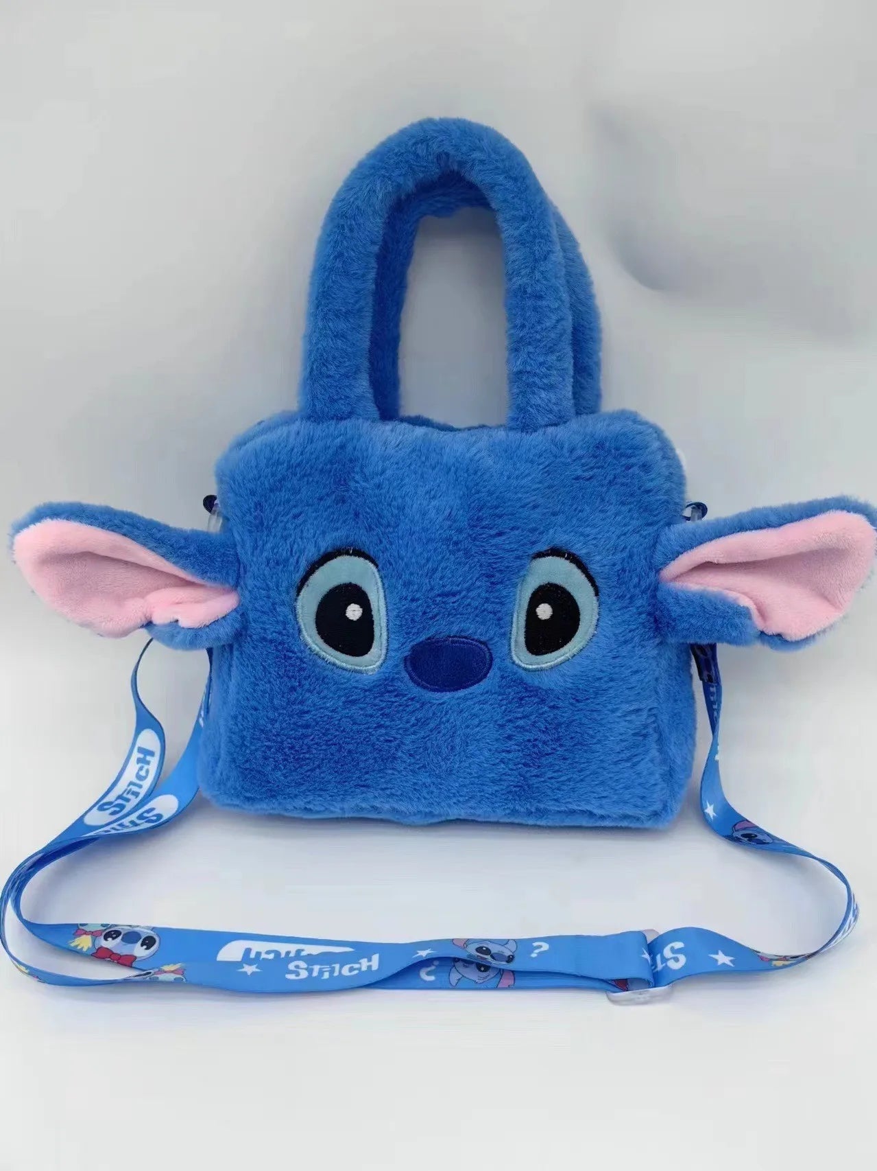 Sanrio Plüschtasche Kuromi Cinnamoroll Melody Stitch Handtasche Hello Kitty Umhängetasche Kosmetiktaschen Jungen Mädchen Weihnachtsgeschenk