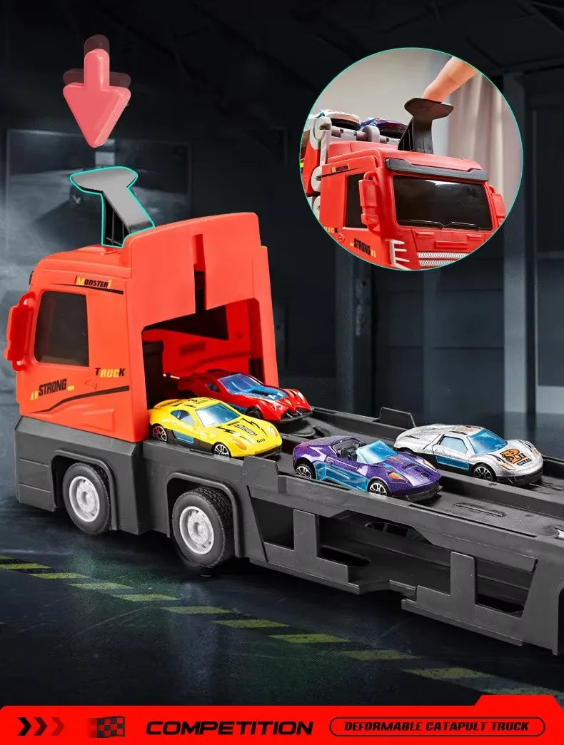 Race Track Car Ramp Toy Educational Game For Boys Children Racing Gliding Track Toys Puzzle Gliding Rail Car Park Toy