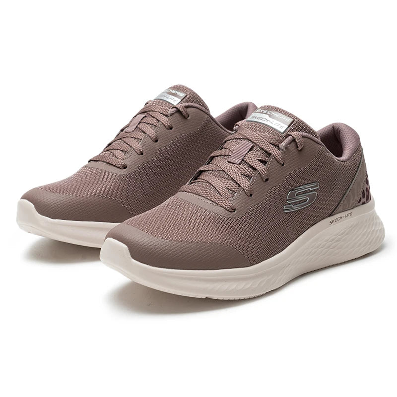 Skechers Schnürschuhe Sportlich Leger Atmungsaktive Damen Walking-Schuhe Trainingsschuhe Laufschuhe 149992-MVE