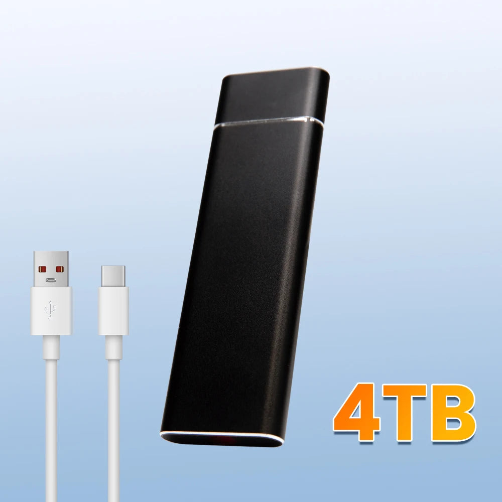 1TB 2TB 4TB External SSD Portable High Speed Solid State Drive USB3.2 Original for PC MAC Laptop