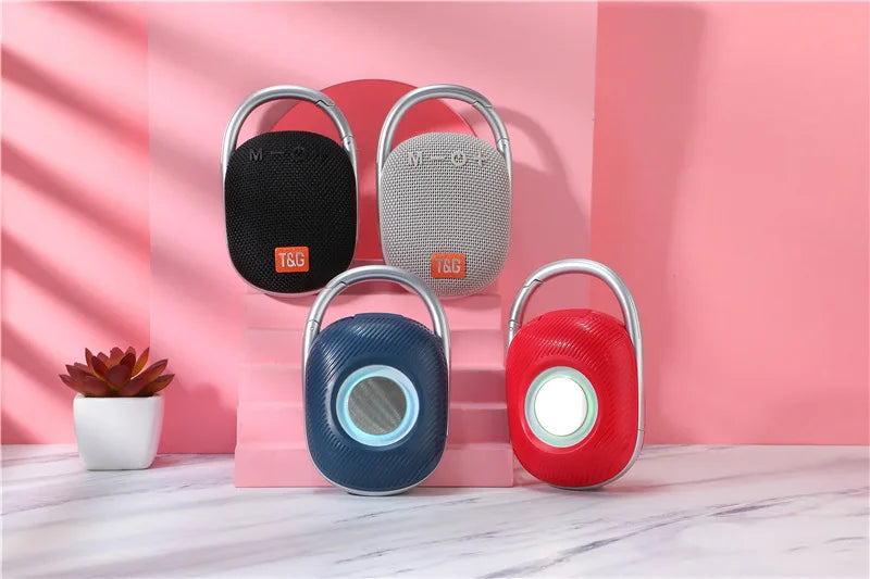 Mini enceinte Bluetooth portable, boîte à musique sans fil, petit caisson de basses, basse, PC, TV, radio FM, étanche, Caixa De Som Mp3