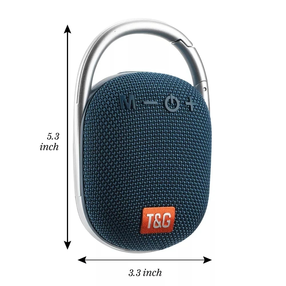 Mini enceinte Bluetooth portable, boîte à musique sans fil, petit caisson de basses, basse, PC, TV, radio FM, étanche, Caixa De Som Mp3