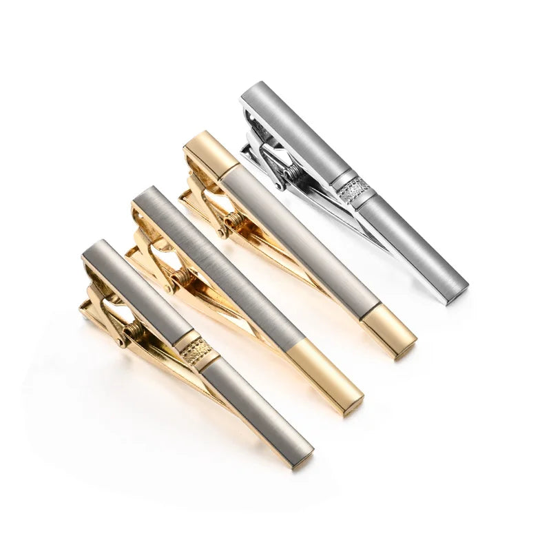 Pince à Cravate Minimaliste Pour Homme Pince à Cravate Pour Chemise Homme Boîte Cadeau Fête Professionnel Bijoux Boutons De Manchette Homme Luxe Avocat Mode Homme