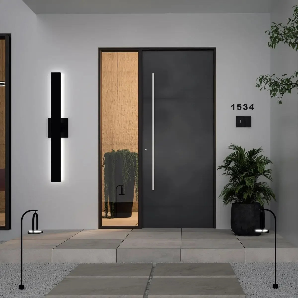 Portes principales prix usine pour la sécurité domestique, portes en aluminium au design moderne avec verre trempé pour villa, porte d'entrée personnalisée