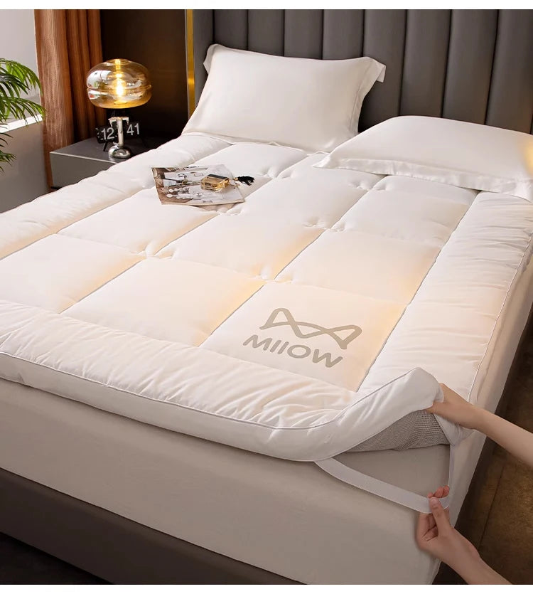 soft mattress elastic cushion home foldable comfortable Single Double tatami floor sleeping pad spring autumn thicken bed mat