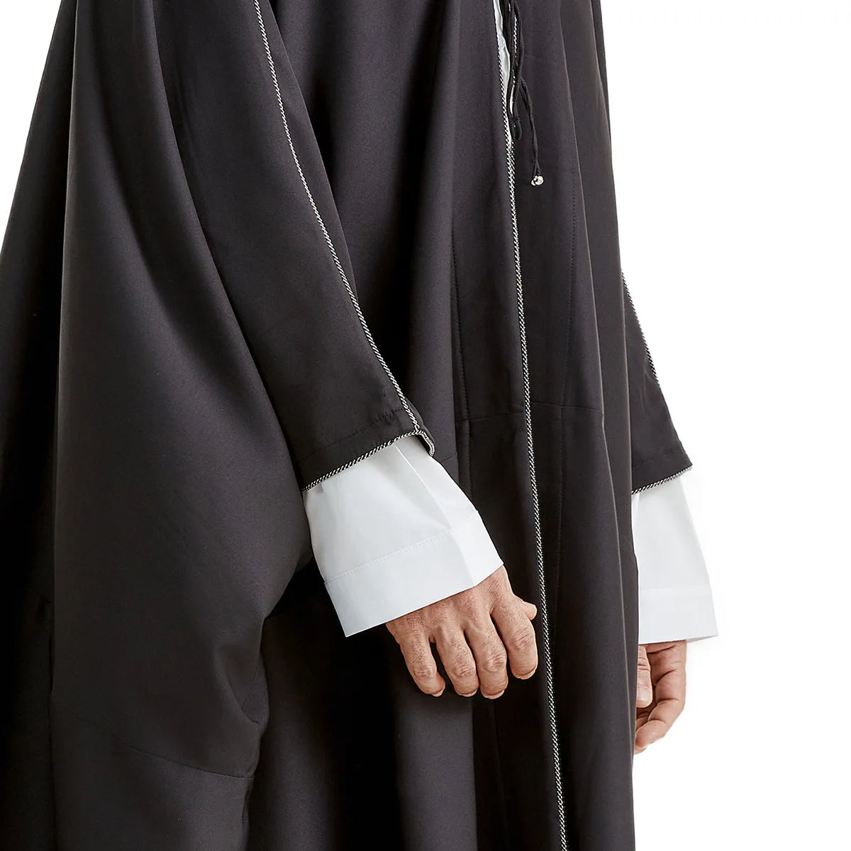 Ramadan Djellaba Eid Abayas Gebets-Kaftan Herren Muslimischer offener Abaya Türkei Arabischer Cardigan Robe Marokko Jubba Thobe Islam Dishdasha
