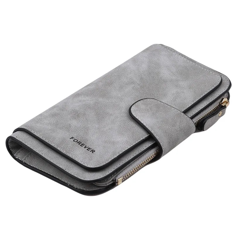 Damen-Leder-Geldbörse, hochwertiges Damen-Clutch, Lady Purses, große Kapazität, Wallets, Carteira Feminina, 5 Auswahlmöglichkeiten