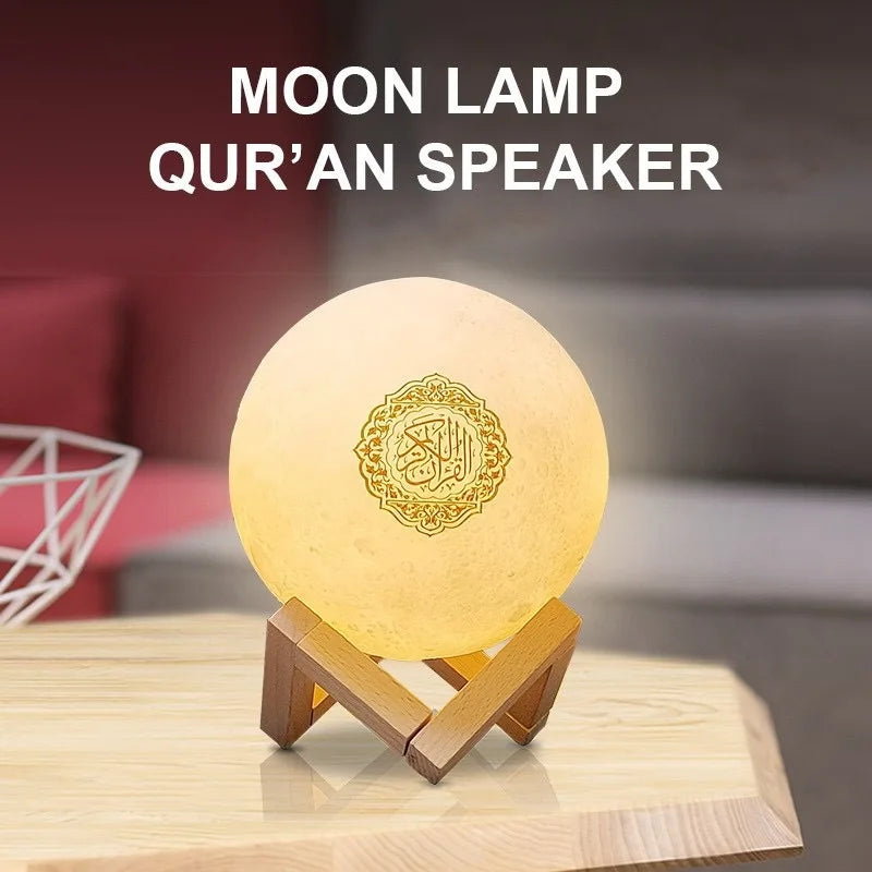 Heller Koran Azan Muslim Koran Bluetooth Lautsprecher Tragbares Nachtlicht Heilige Lampe Soundbox Musik Kabellos Caixa De Som Bocina Mp3