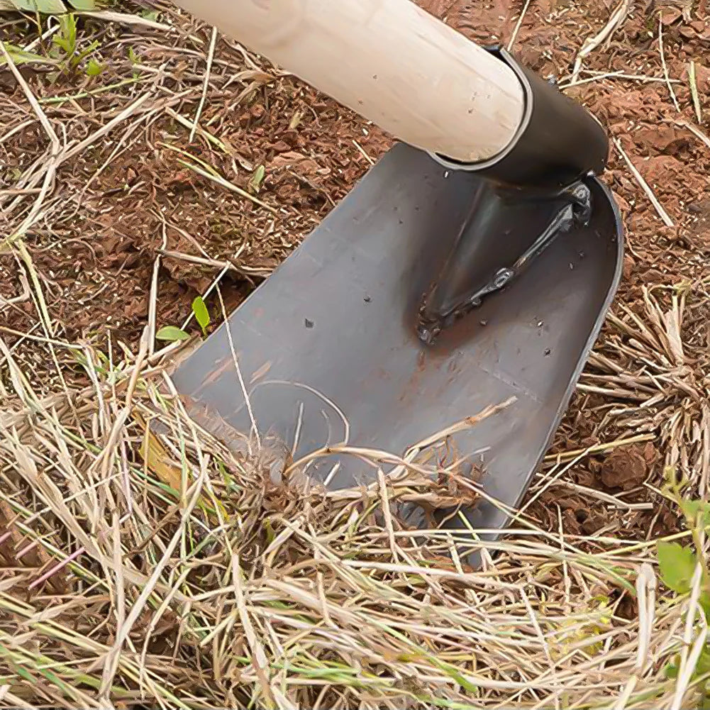 Gartenhacke zum Graben, Ackerhacke, geschmiedet, Jäthacke, kleine Hacke zum Pflanzen von Gemüse und Blumen, Gartengeräte für draußen