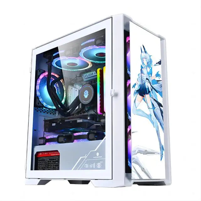 AOTESIER 5 9400 F RX580 PC Gamer Complet Pas Cher, Ensemble d'équipement Informatique Personnalisé, Ordinateurs de Bureau Préassemblés, Vente en Gros, Assemblage PC Gamer de Bureau