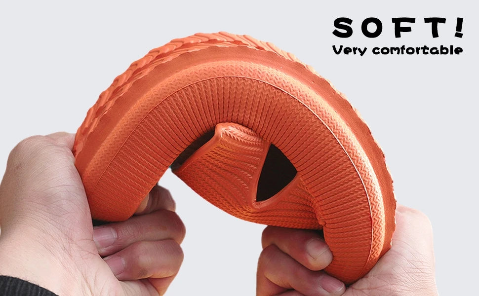 Sliders Cloud Slippers Non-Slip Mens Womens Slippers Cloud Sliders Soft Flip Flops with Thick Sole for Shower Bathroom