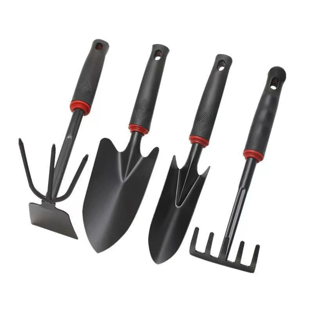 Pelle de jardinage, lot de quatre petites pelles, outils de jardinage pour légumes, outils de jardinage