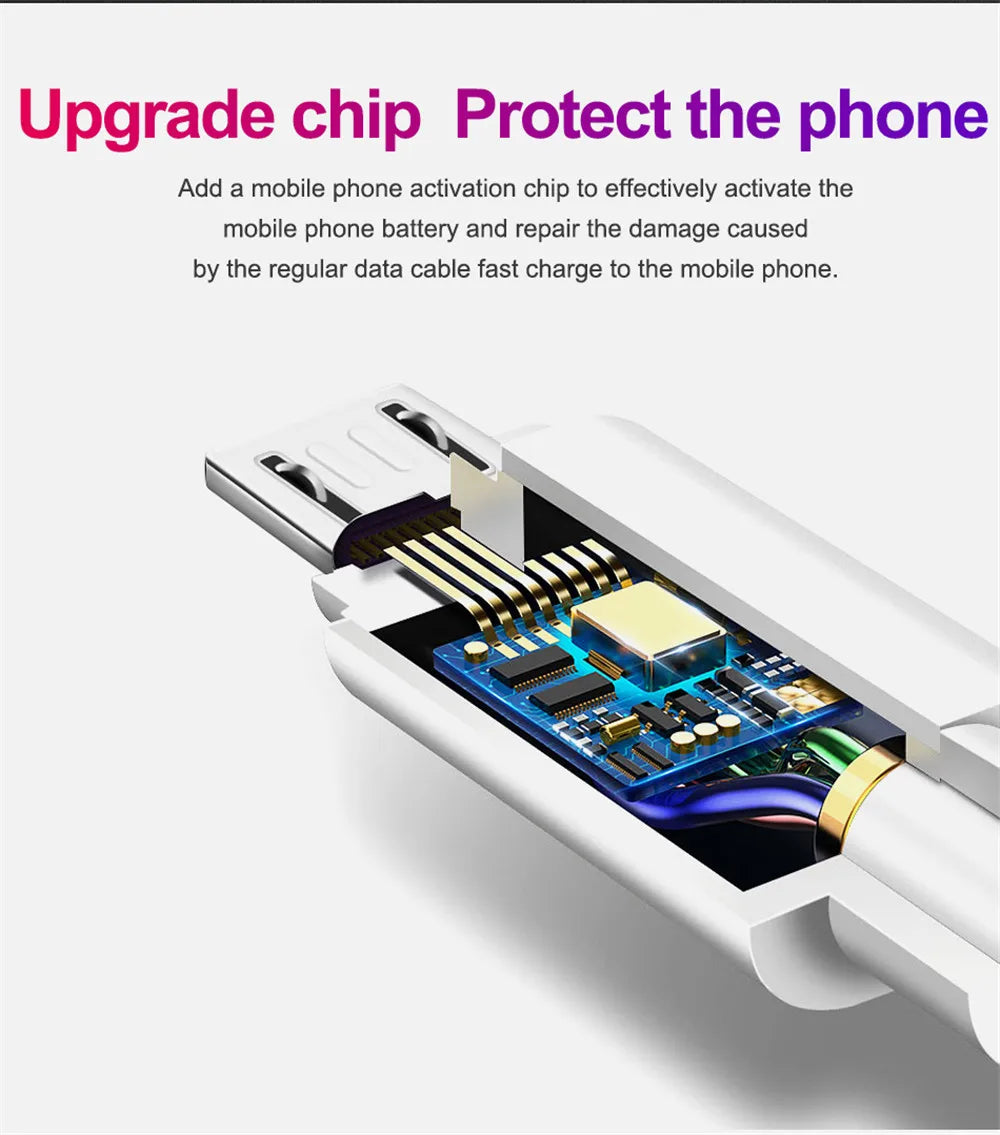 Micro USB Cable 5A Fast Charging Wire Mobile Phone Micro USB Cable For Xiaomi redmi Samsung Andriod Micro usb Data Cable Cord