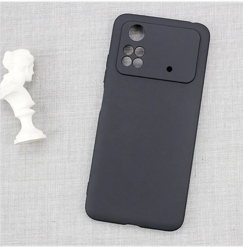 Ricestate case For Xiaomi Poco M4 Pro 4G Soft Silicone Matte Camera Protective Phone Cover For POCO M4 Pro 4G Case Coque Slim