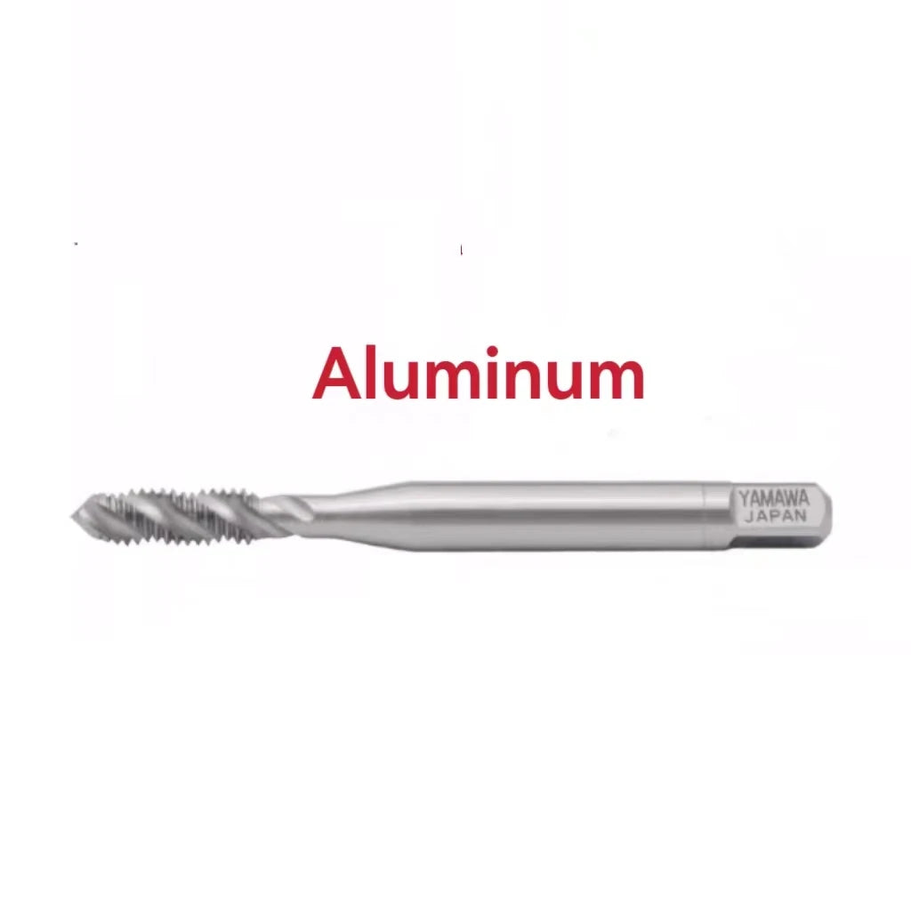 Japanischer YAMAWA Spiralnut-Gewindebohrer UNC 1-64 2-56 3-48 4-40 5-40 6-32 8-32 3I16 10-24 12-24 1I4 5I16 3I8 Maschinenschrauben-Gewindebohrer