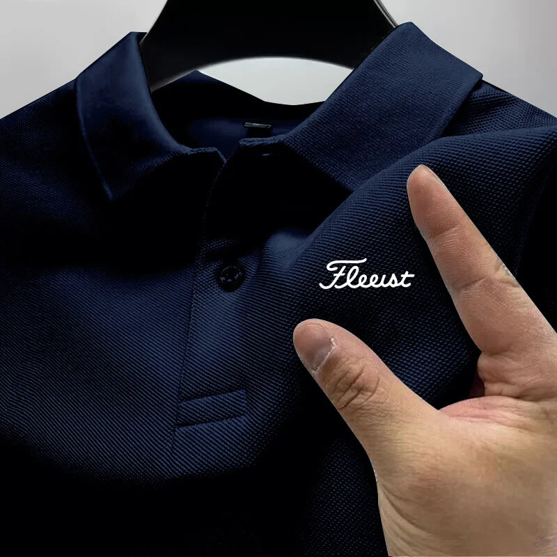 Herren Freizeit Polohemd Kurzarm, Oberteil bedruckt mit Street Letters, Hohe Qualität, Business, Sommer, Neu, S-4XL, 2026