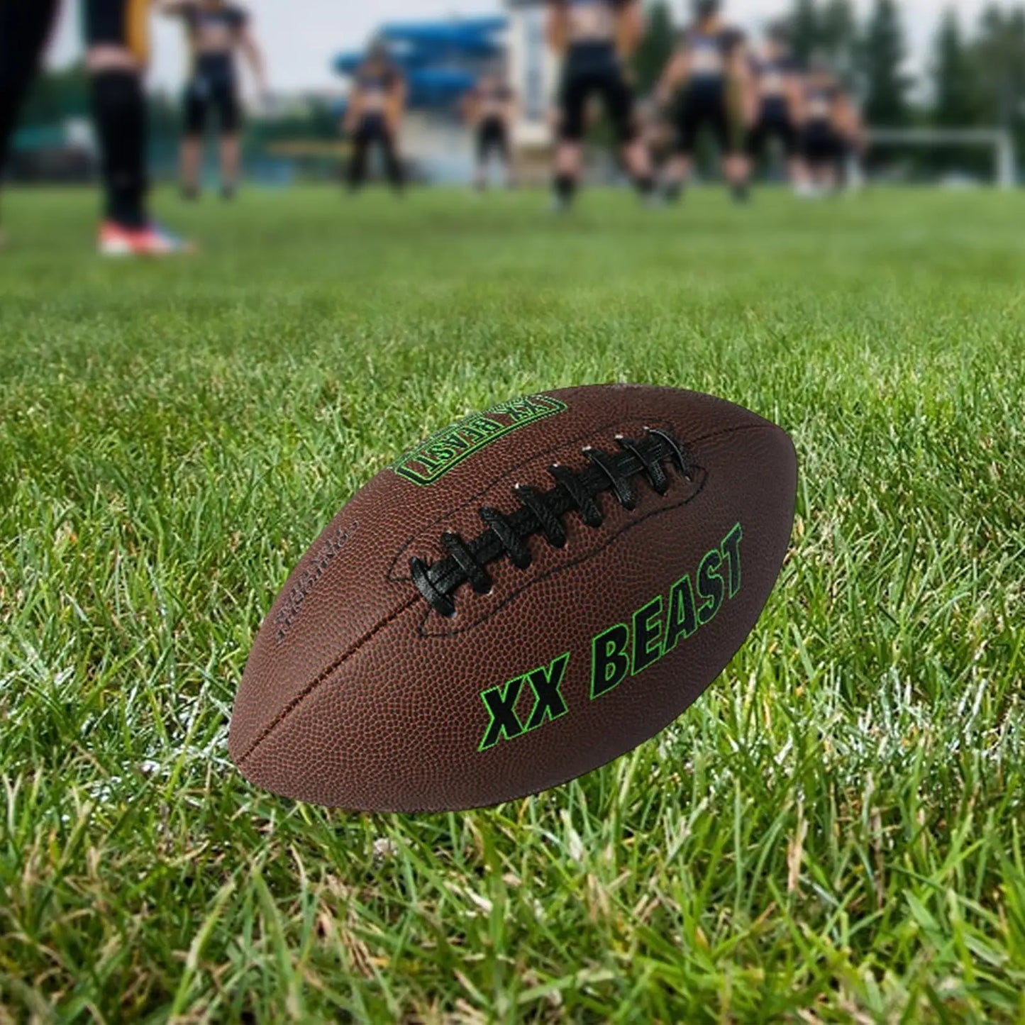 Ballon de rugby antidérapant, équipement de jeu récréatif, cadeau, entraînement intérieur et extérieur, résistant à l'usure pour le jeu, l'équipe, la fête, la salle de sport, Noël