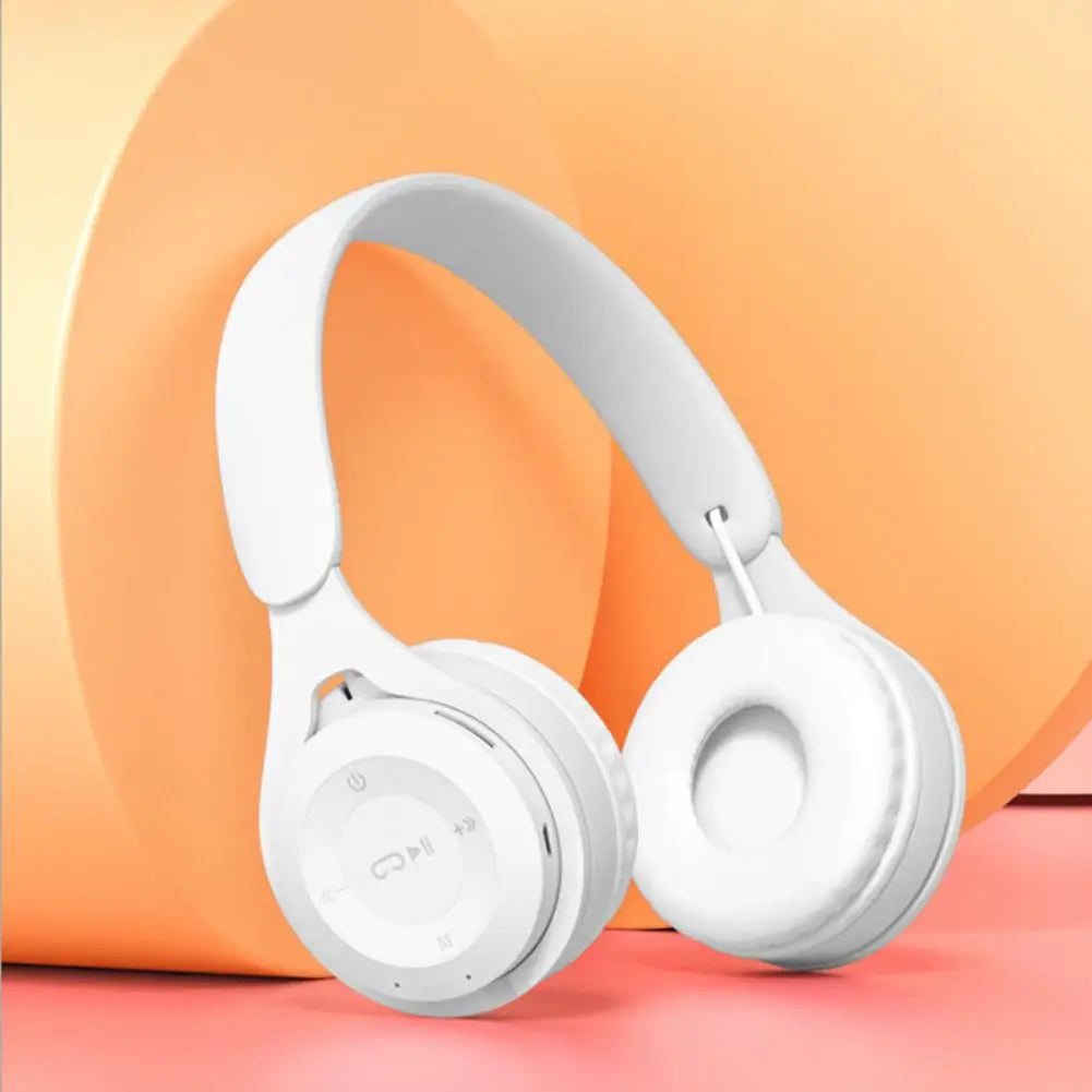 Écouteurs sans fil Bluetooth pour enfants, Casques stéréo pliables, Casques de jeu supra-auriculaires pour Android iOS