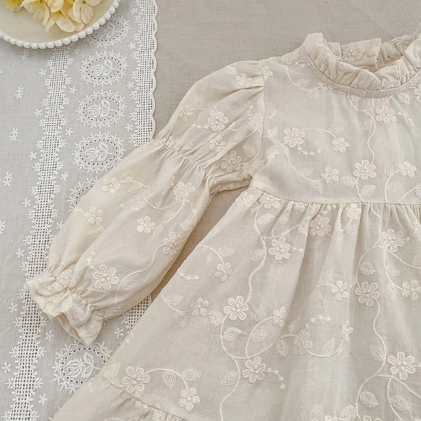 Nouvelle robe de sœur automne 0-6 ans, robe de soirée pour fille, barboteuse brodée pour bébé fille, robe de princesse en coton pour enfants, fête d'anniversaire de sœur