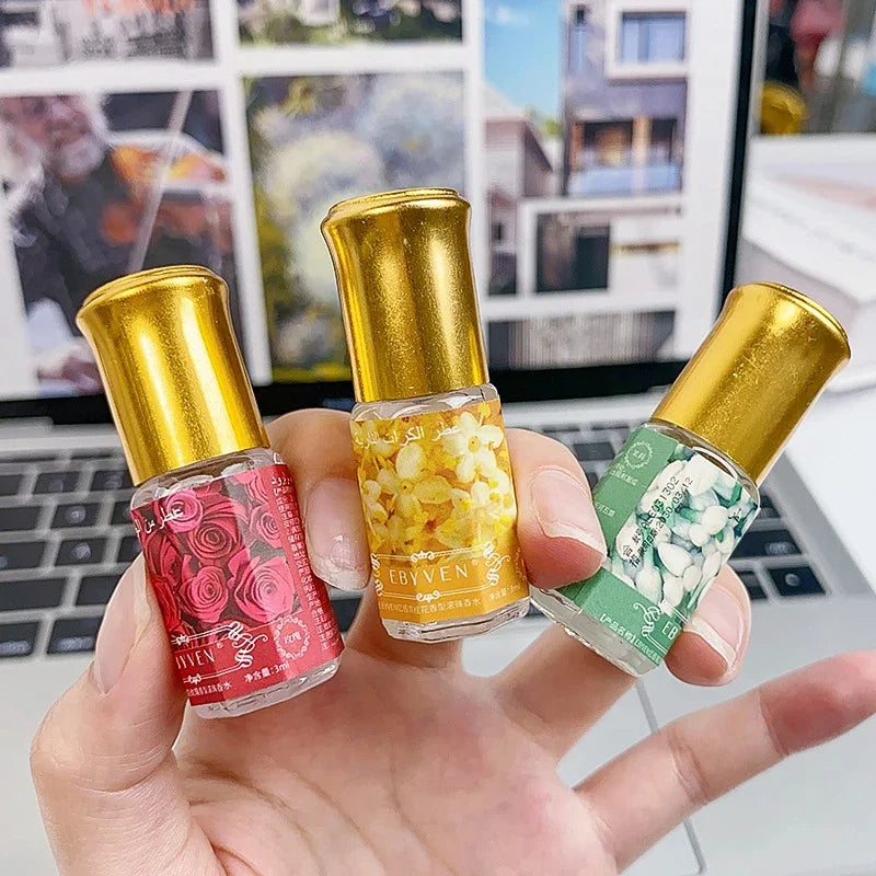 Arabian Floral Fragrance Perfume Natural Last Fragrance To Remove Odor 3ml Saudi Essential Oil Fresh Charm Perfume Essential Oil