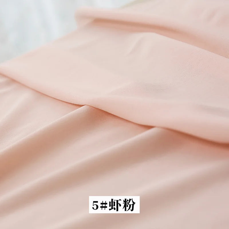 Tissu de doublure élastique doux et respirant de 150x50cm/500cm pour doublure de robe, doublure de vêtement de protection solaire pour chemise de base, tissu DIY fait à la main