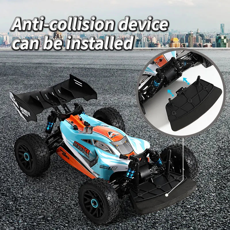 XDKJ-001 95KM/H 4WD RC Autos 3S Rennwagen 1/14 Bürstenloser Hochgeschwindigkeits-Wettkampf-Drift-Fernsteuerungs-Spielzeug RC Auto Spielzeug
