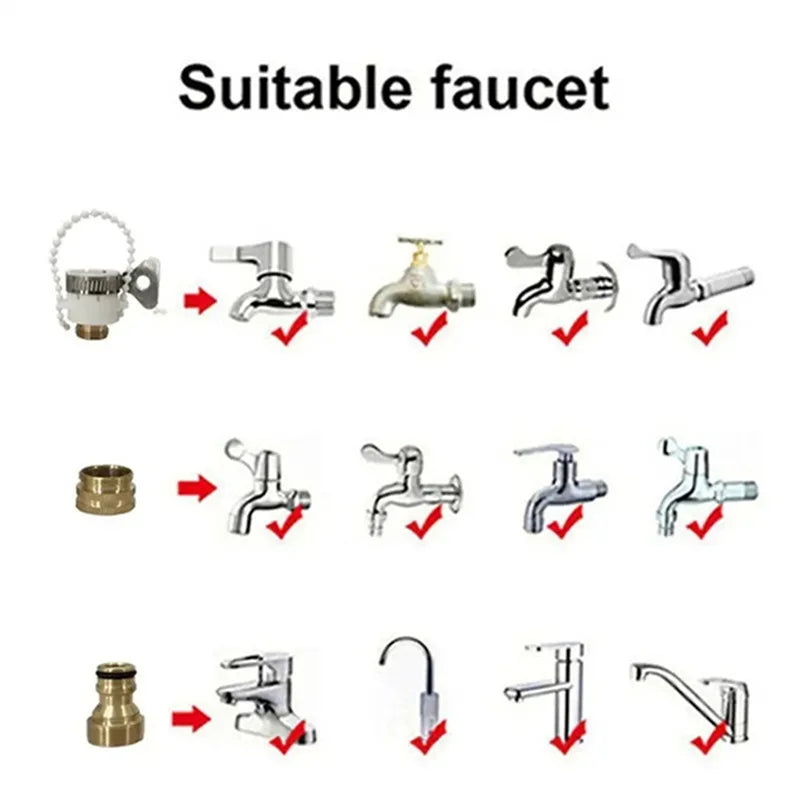 Nouveau Tuyau d'arrosage magique extensible haute pression avec pistolet pulvérisateur pour lavage de voiture, outil d'irrigation et d'arrosage extérieur
