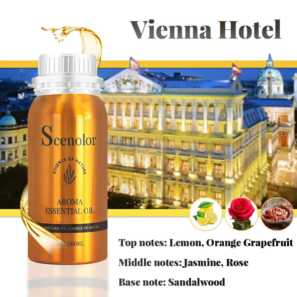 500ML Hotel Room Fragrance Diffuser for Home Air Freshener Scenting Device Air Purifier Humidifier Car Essential Oil Refil