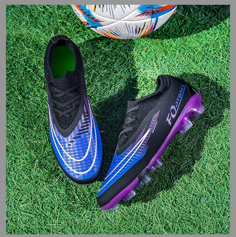 H08-1 Professionelle Herren-Fußballschuhe Training Rutschfeste Stollenschuhe TF/FG Fußballschuhe Chuteira Campo für Männer 35-45