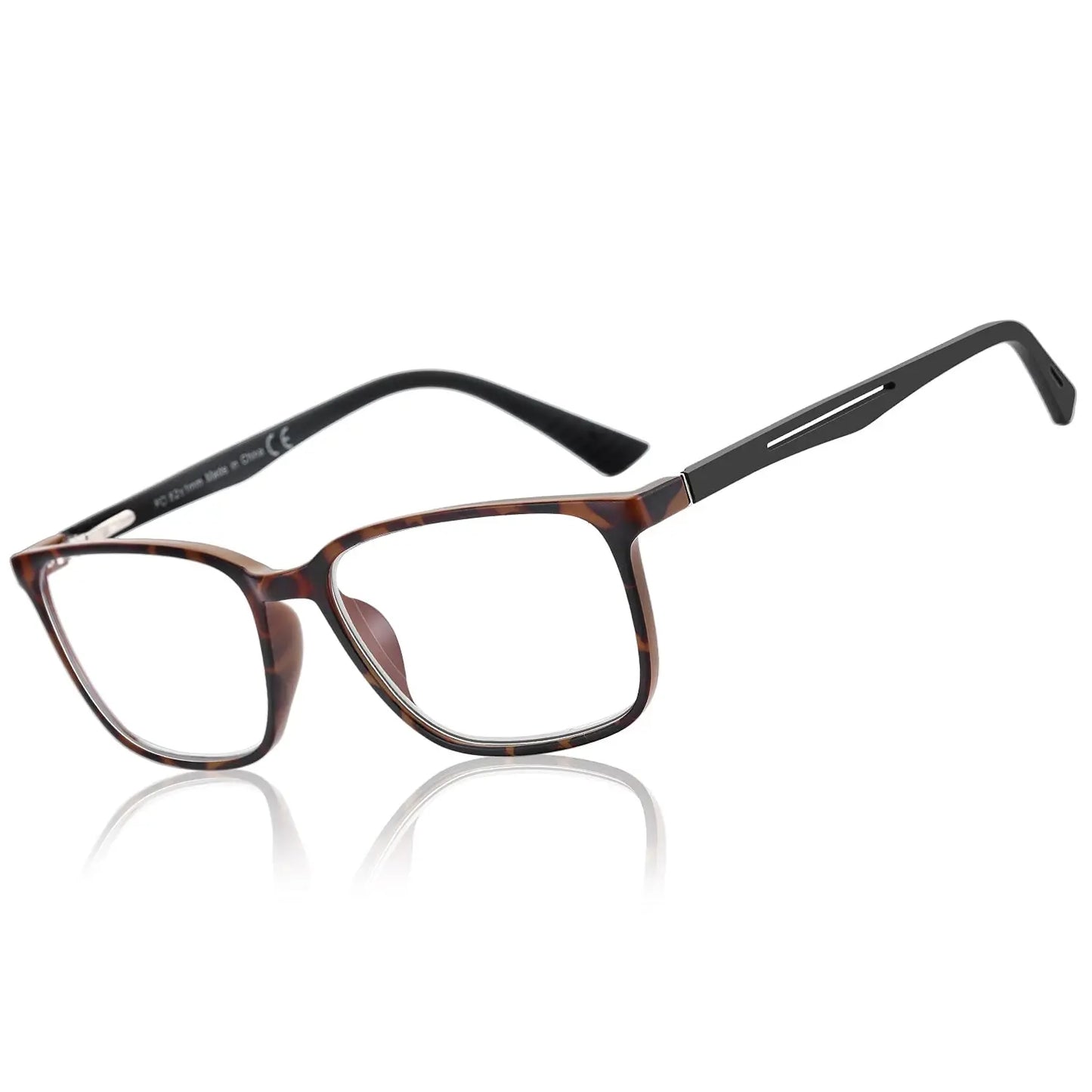 ZENOTTIC Fashion Unisex Square Prescription Glasses Anti Blue Light/Photochromic/ Myopia/Hyperopia/Progressive Eyeglasses