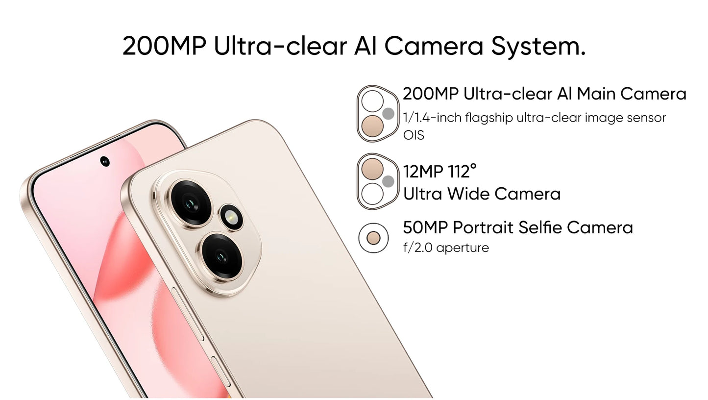 Original Neue Globale Version HONOR 400 5G Smartphone Snapdragon 7 Gen 3 6,55" 120Hz AMOLED Display 200MP 6000mAh 80W SuperCharge