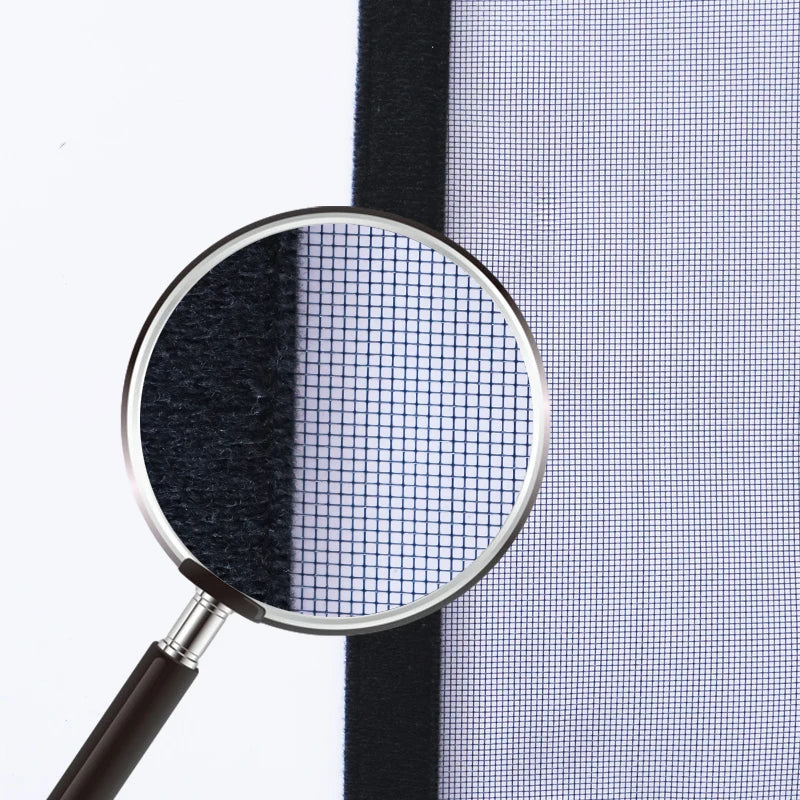DTGJ Magnetic Door Screen,Black Side Door Magnetic Mosquito Net,Insect Proof Flight,Summer and Kitchen Indoor Invisible Net