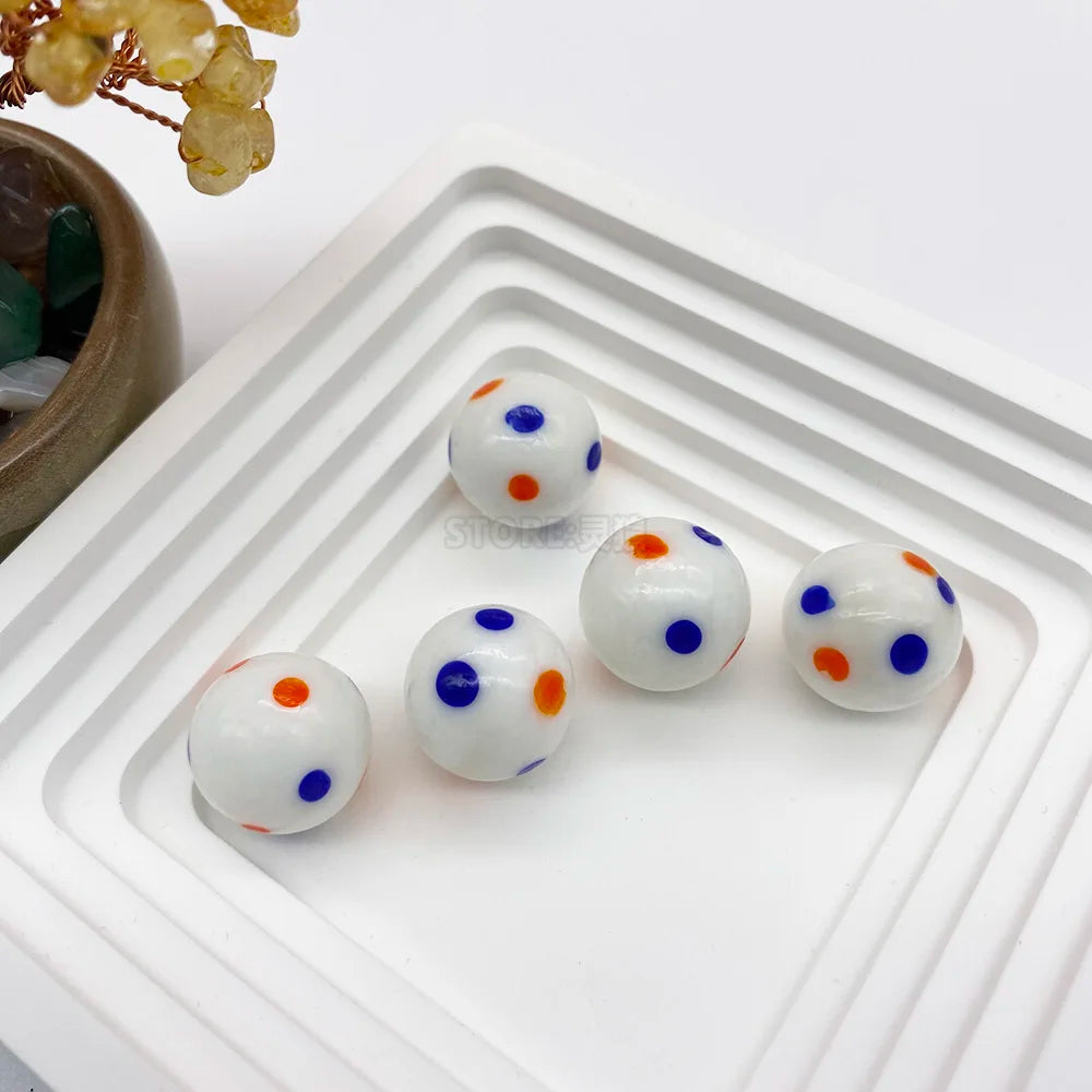 G1-16 Heimdekorationskollektion Kreative handgemachte Glasmurmeln Seltenheit Kinder-Puzzlespiele Spielzeug Süße Neujahrsgeschenke für Kinder