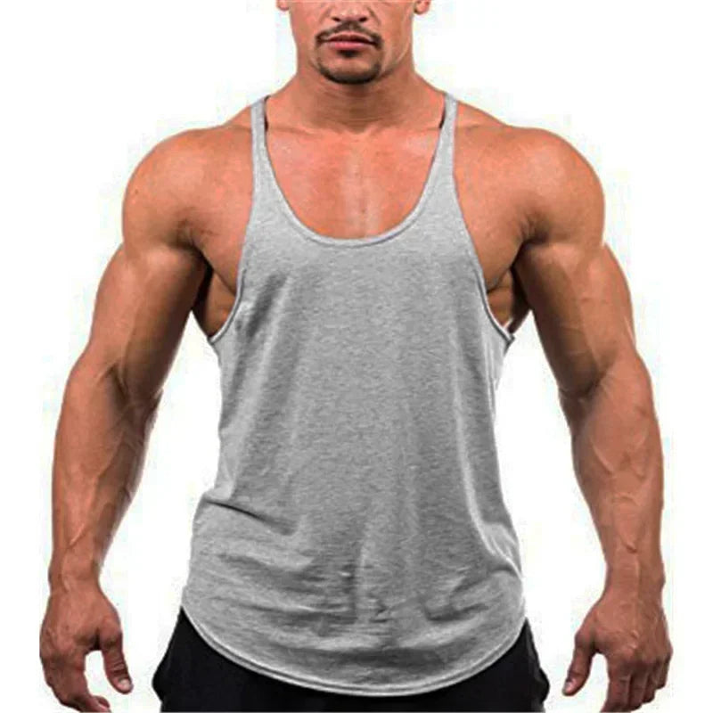 Laufwesten Herren Ärmelloses Sweatshirt Gym Singlets Träger Tanktop für Fitness Bodybuilding Shirt Muskel Stringer Kleidung