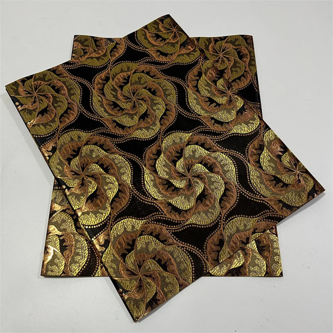 LUXURY 3D Swiss GELE Gandmaster African Multi Sego Headtie 1pcs/Bag, 2025 Nigeria Sego Head Tie Wrapper For Sew Wedding ASO EBI