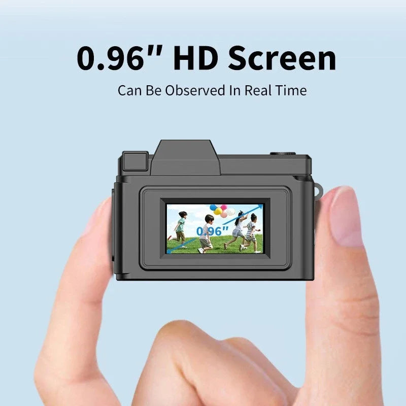Lenovo Mini-Daumenkamera mit HD-Objektiv für Schüler zum Fotografieren Kompakt Tragbar mit Telefonübertragungsfunktion Geschenk