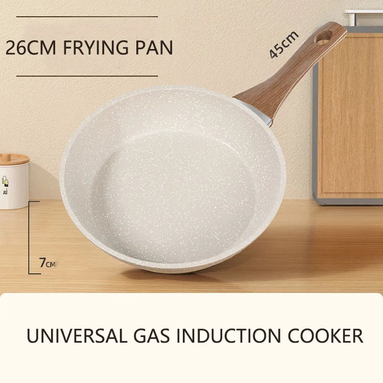 Batterie de cuisine spéciale pour poêles antiadhésives : casseroles, poêles à frire, woks, poêles à steak, crêpières, induction, gaz.
