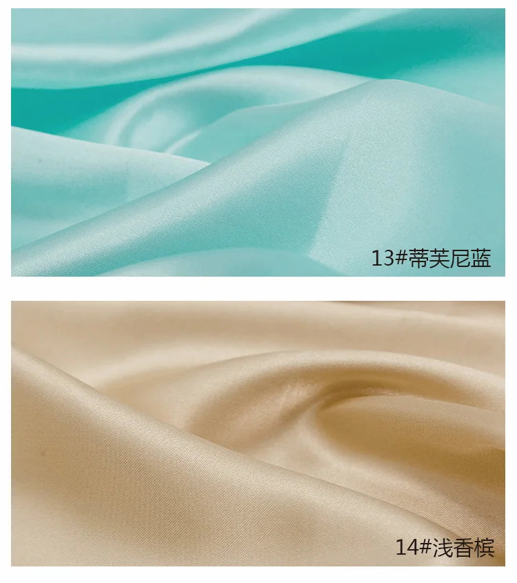 0.5m/1m/5m Satin Lining Fabric For Sewing Dress Lining,Pajamas,Decoration Cloth Tablecloth Decorative Fabric Handmade DIY Fabric