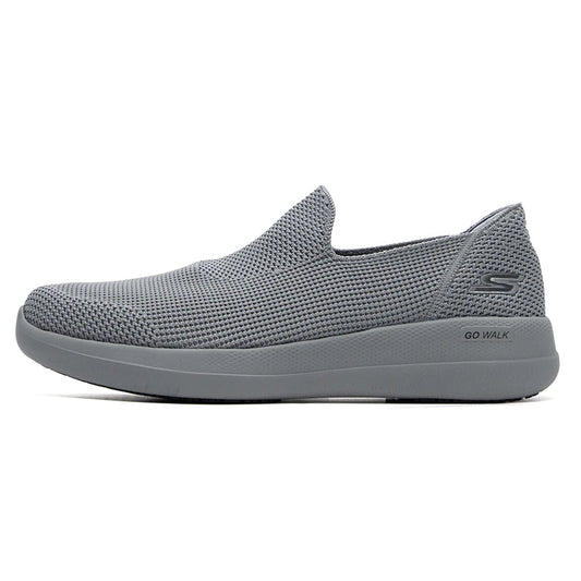 Skechers Men's Walking Shoes Breathable Casual Shoes Outdoor Comfortable Travel Shoes 216141-Char