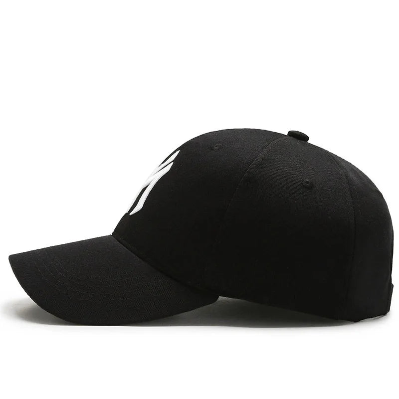 Unisex MY Letter Stickerei Snapback Baseball Caps Frühling und Herbst Outdoor Verstellbare Freizeitkappen Sonnenhut