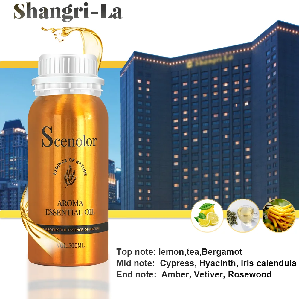 500ML Hotel Room Fragrance Diffuser for Home Air Freshener Scenting Device Air Purifier Humidifier Car Essential Oil Refil