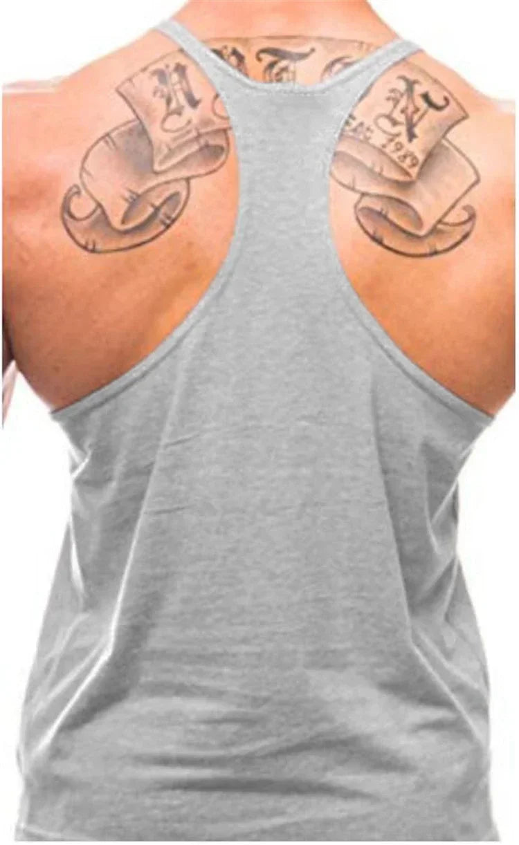 Laufwesten Herren Ärmelloses Sweatshirt Gym Singlets Träger Tanktop für Fitness Bodybuilding Shirt Muskel Stringer Kleidung