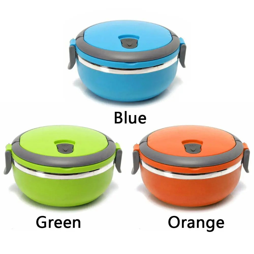 Tragbare, auslaufsichere isolierte Lunchbox für Kinder und Erwachsene, Behälter für warme Speisen, Warmhaltebox, Vakuum-Thermobox