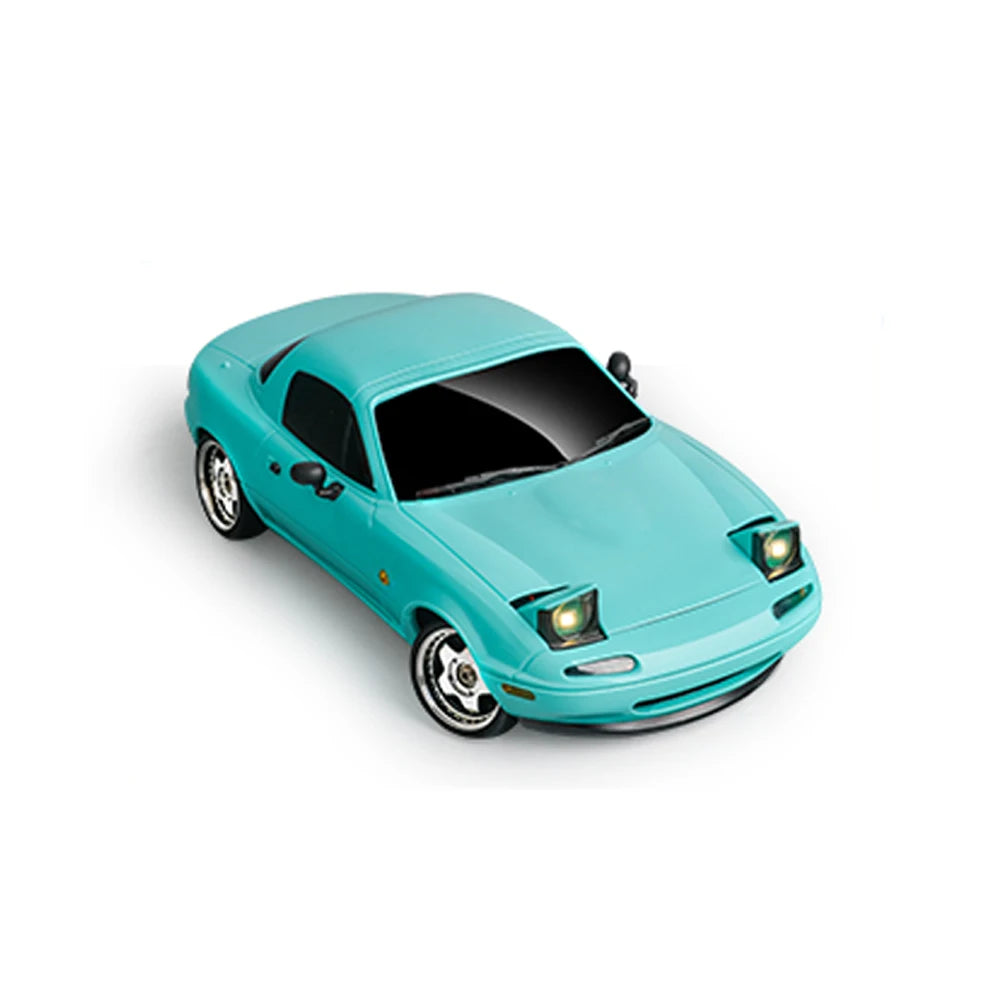 LDRC LD1804 RC Drift Car 1/18 Mazda Mx5 2.4G 2WD ESP Gyroscope LED Lights Full Scale Controlled Model Children Car Toys Gifts