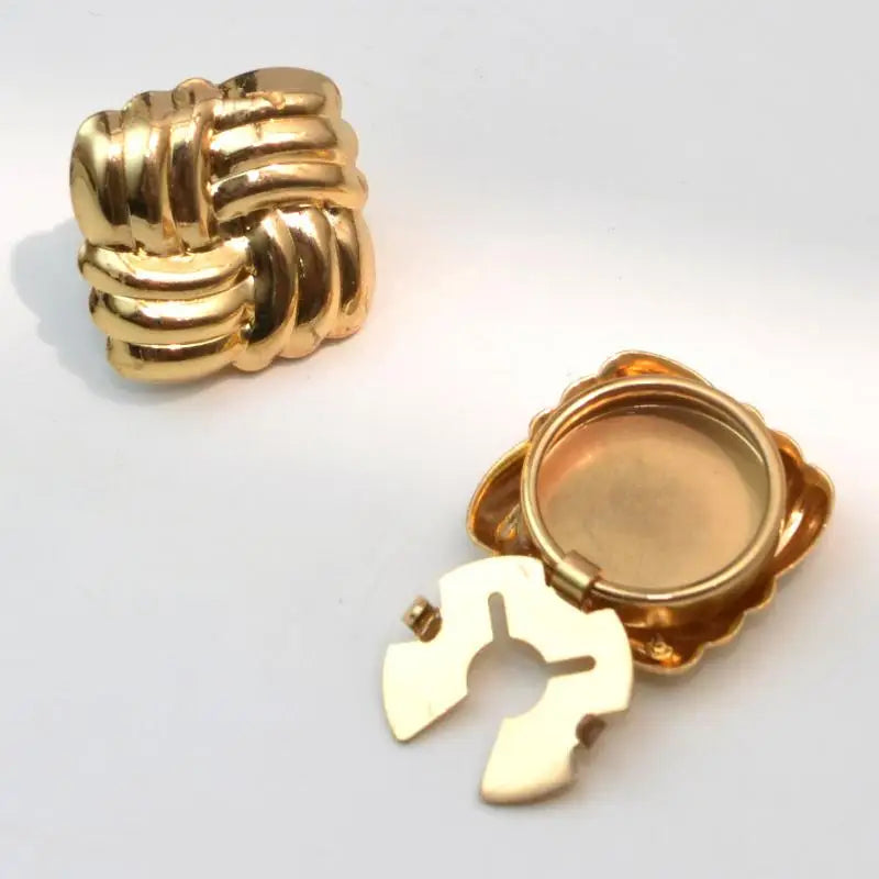 【MAX-22】2PCS Cache-boutons Boutons de Manchette pour Hommes et Femmes Mode Alliage Chemise Manche Collier Clips Accessoires de Décoration
