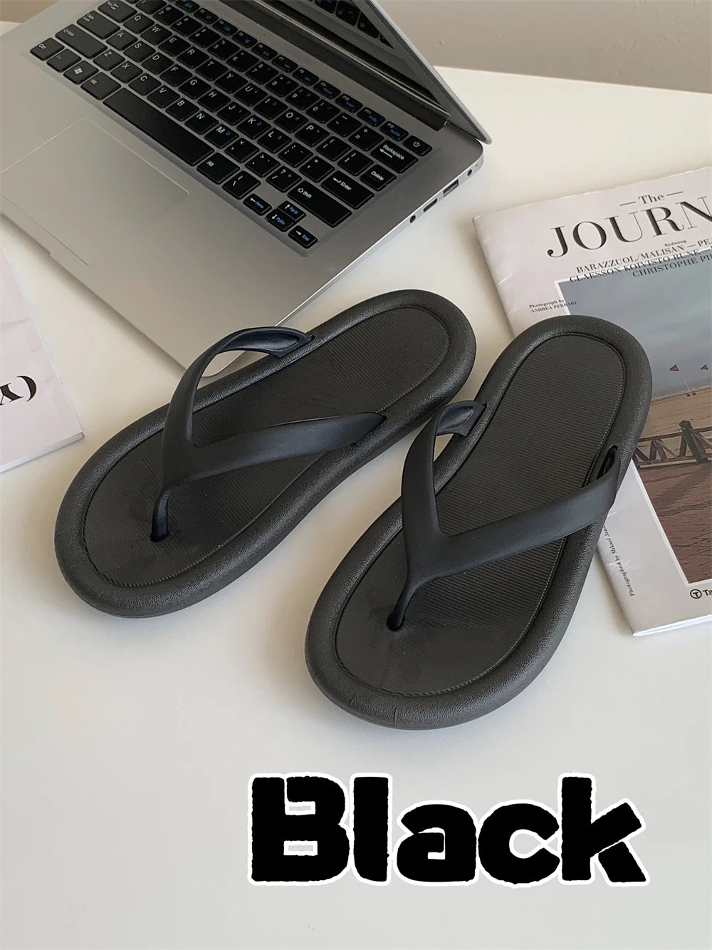 XIXITIAO Women's Flip-flops Summer Sandals for Women Fashion Soft Summer Outdoor Beach Shoes New Arch Support Recovery Slippers