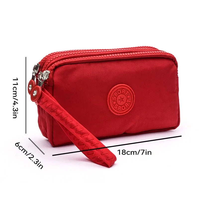Damen Umhängetasche Wasserdichte Tragetasche Lässige Nylon Handtasche RFID Leichte Kuriertasche