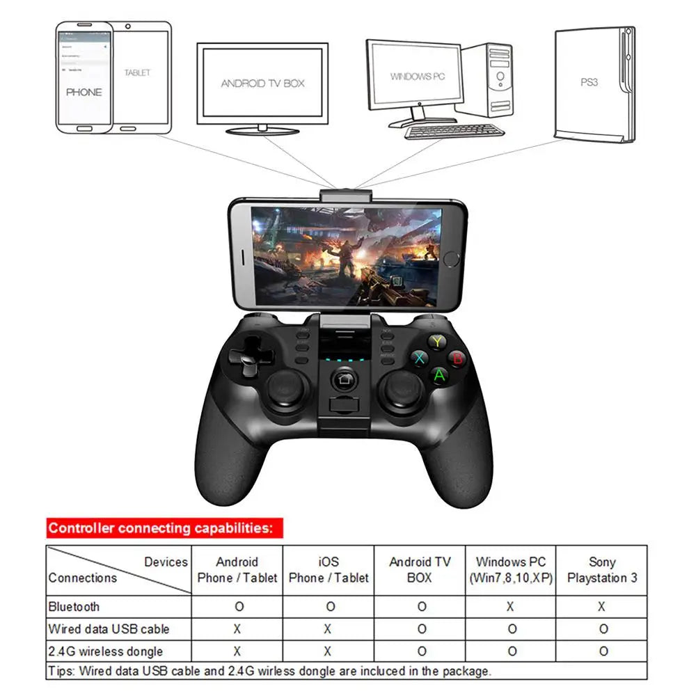 Gamepad Control Bluetooth Pubg Controller Mobile For iPhone Android PC PS4 PS3 Playstation 4 3 Nintendo Switch Gaming Game Pad
