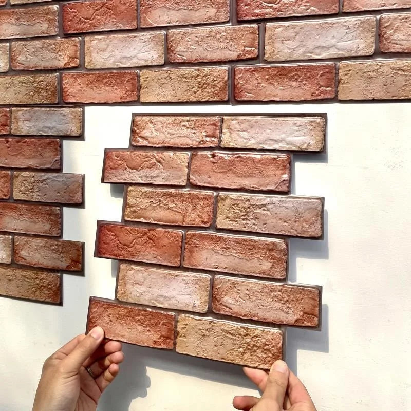 10/20Pcs Peel and Stick Tile Backsplash Thicker Design Marble Tiles 12"X12" Stick on Backsplash Self Adhesive Tiles for Any Room